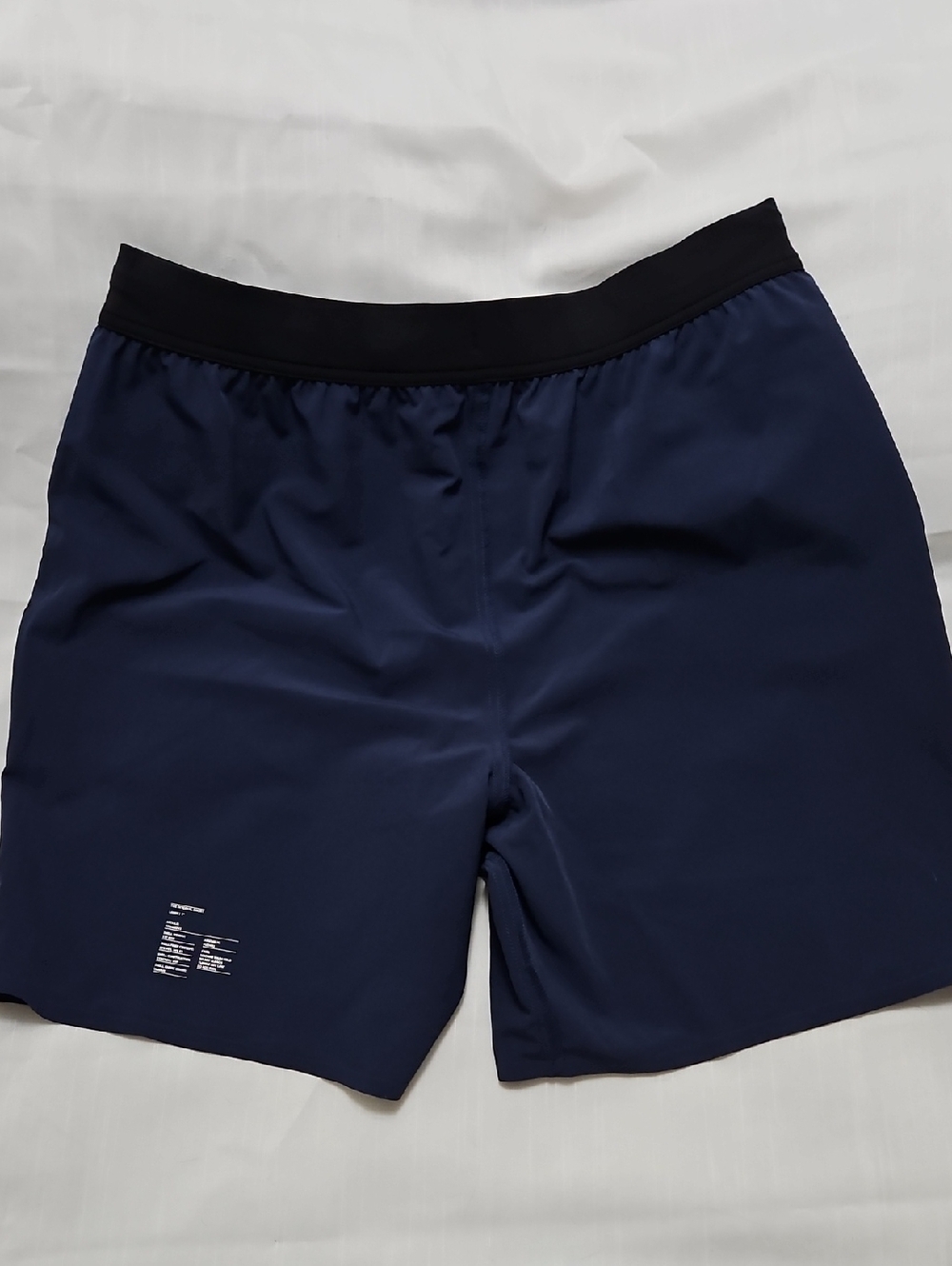 Ten Thousand Interval Shorts LG Unlined 7" Inseam Active Fitness Workout BLUE - Picture 8 of 10